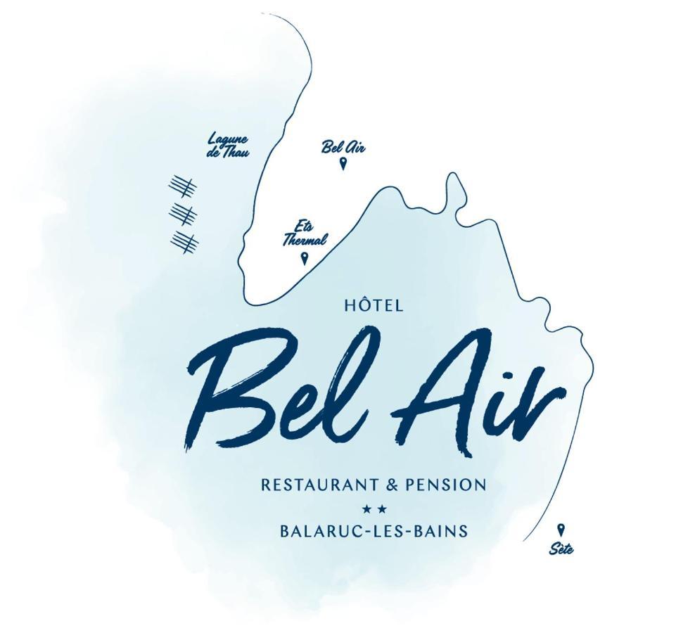 Hotel Restaurant Et Pension Soiree Etape Bel Air Balaruc-les-Bains Eksteriør bilde